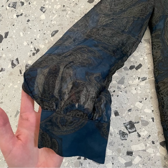 60s inspired paisley shift mini dress - Picture 2 of 4